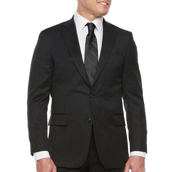 Stafford Coolmax Mens Stretch Fabric Classic Fit Suit Jacket‎ 44R (MSRP $210) - Picture 1 of 7